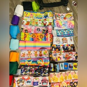 ribbon and accessories for bows